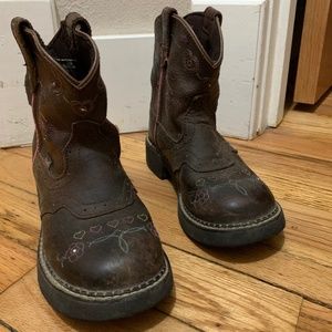 Justin Boots girls size 13